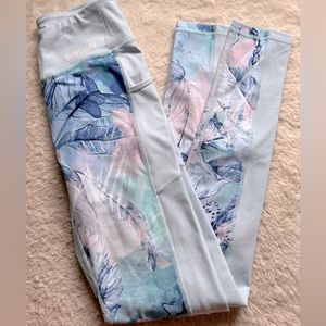 Gymshark floral print leggings - size S